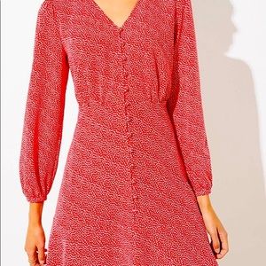 LOFT Valentines Heart Dress